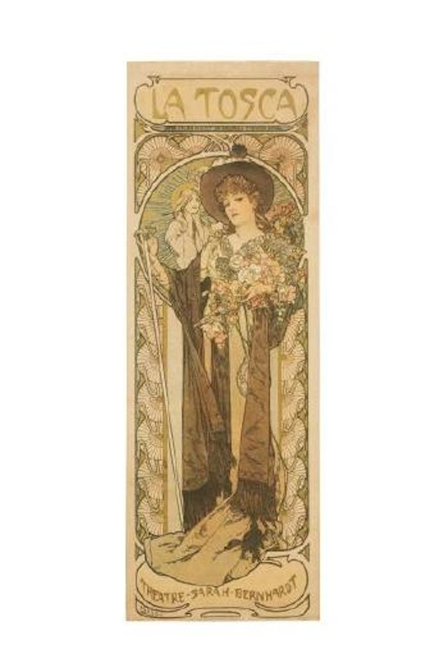 La Tosca ,
1899 by Alphonse Mucha
