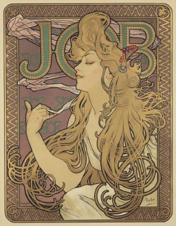 Job ,
1896 by Alphonse Mucha