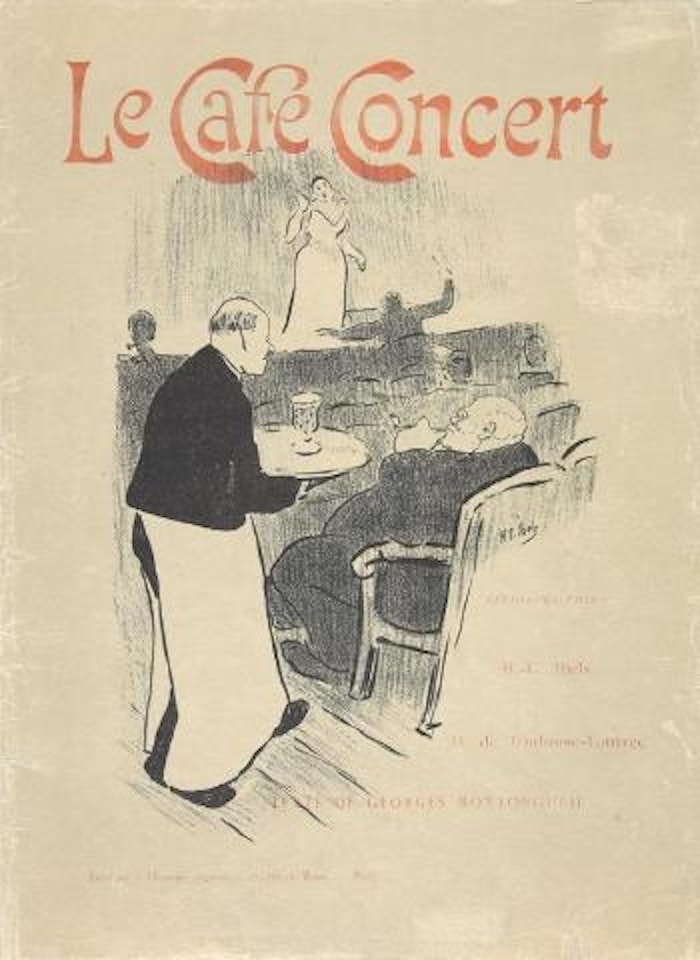 Le Café Concert ,
Printed
1893
Le Café Concert ,
Printed
1893 by Henri de Toulouse-Lautrec