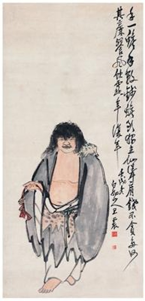 Liu Hai teasing toad ,
1922 by Wang Zhen