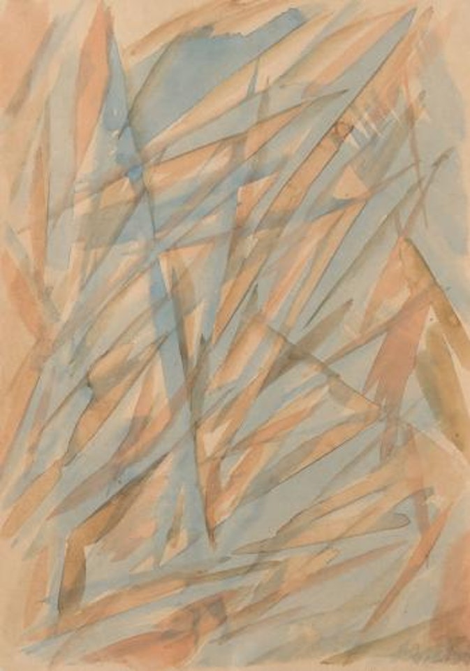 Ohne Titel ,
1909 by Mikhail Larionov
