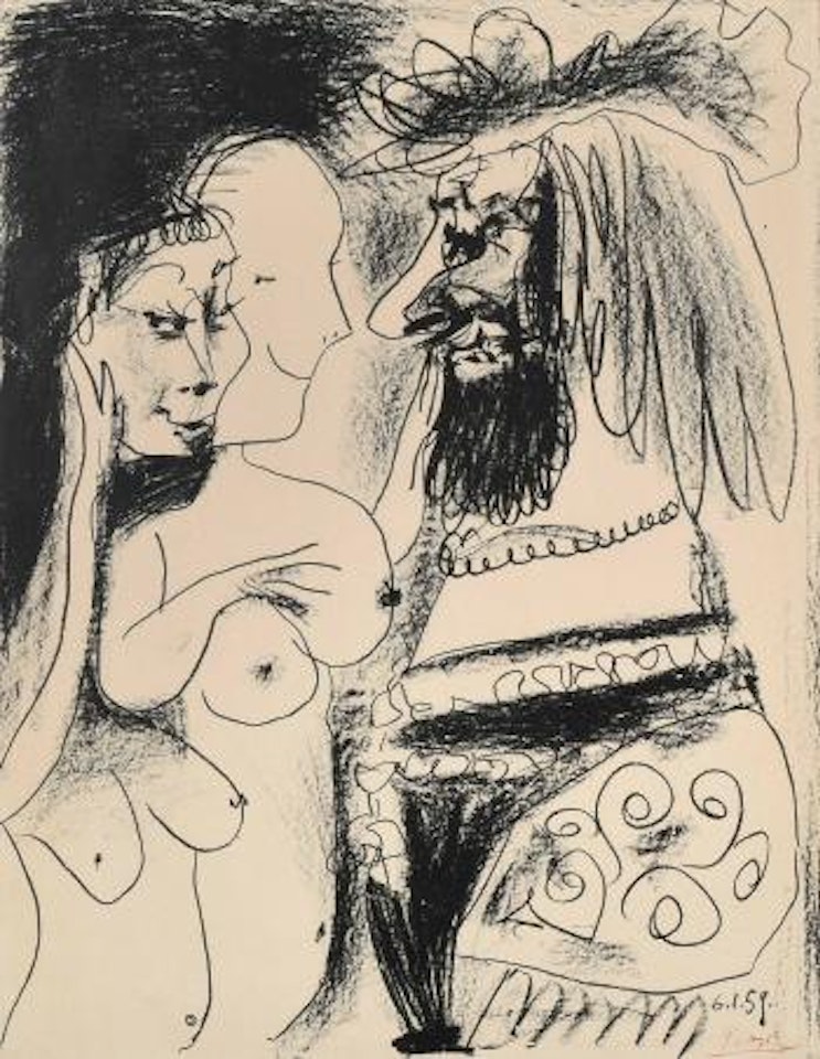 Le Vieux Roi ,
1959 by Pablo Picasso