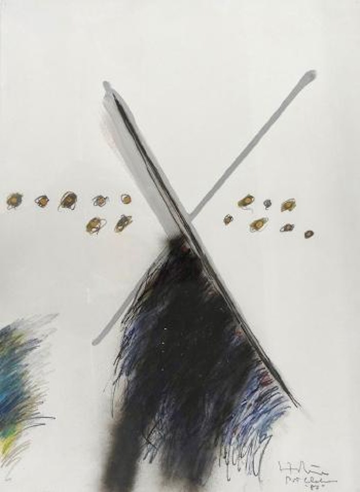 Untitled - Port Chalmers ,
1985 by Ralph Hotere