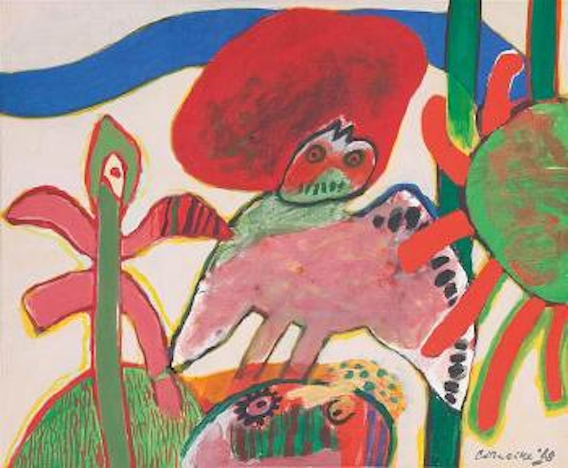 L'Oiseau/Au(Sic) Deux/Soleils ,
1968 by Corneille