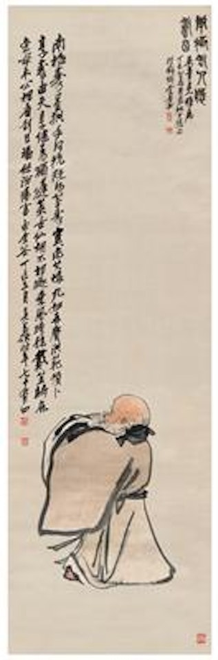 Immortal of longevity ,
1917 by Wu Changshuo