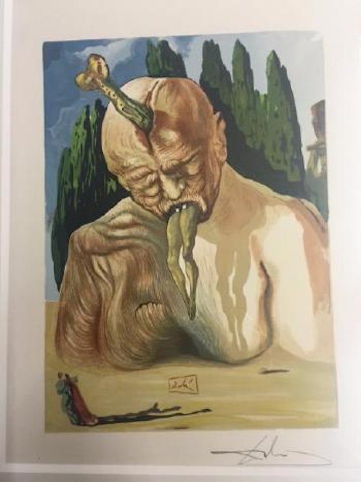 Un diable logicien ,
1963 by Salvador Dali