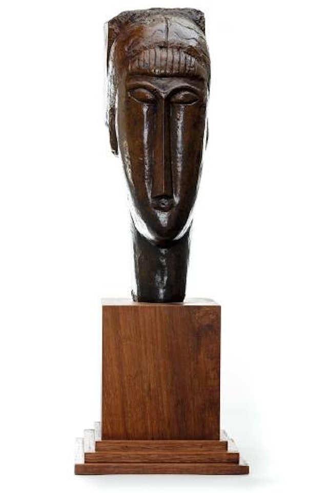 Tête de jeune fille à la frange ,
1910
-
1912
,
Cast
1972 by Amedeo Modigliani