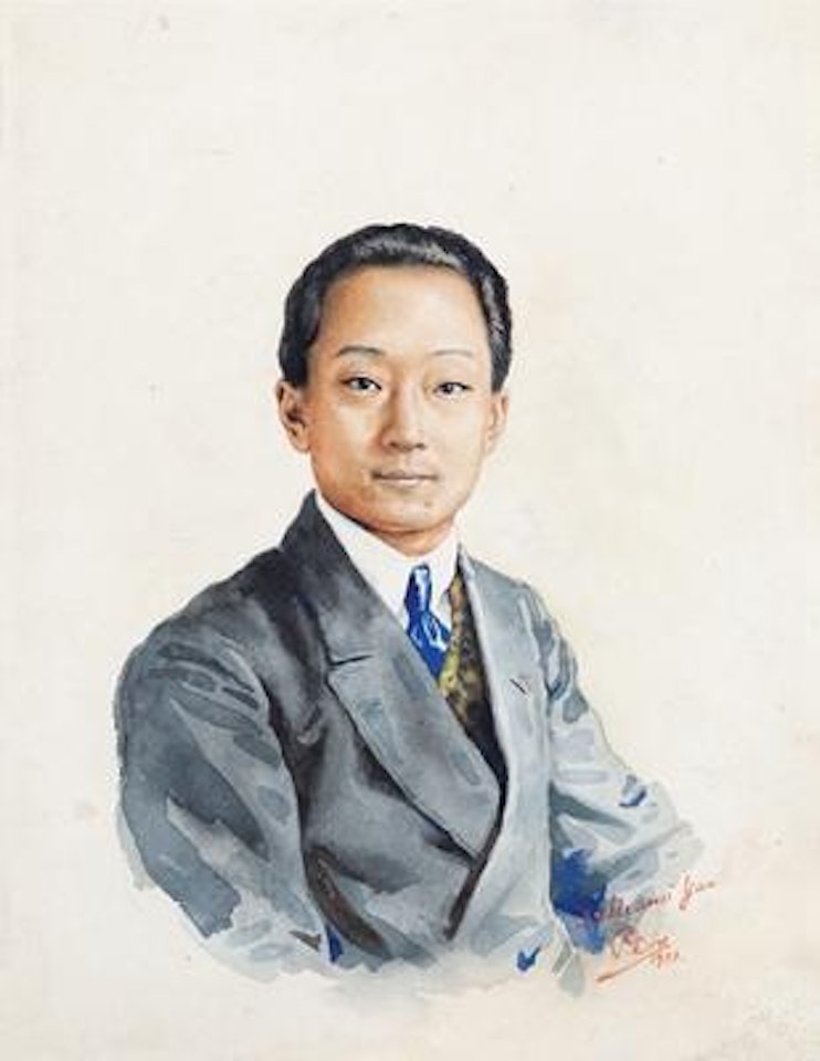 Portrait of Yang Zhongzi ,
1920 by Xu Beihong