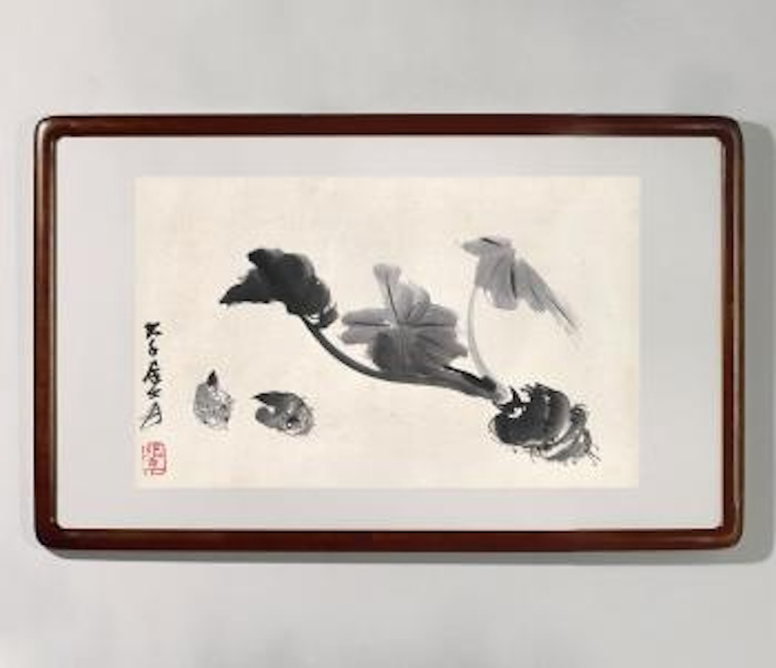 Taros , by Zhang Daqian