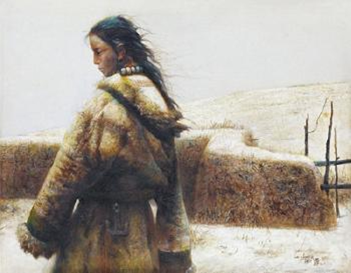 North wind ,
1991 by Luo Zhongli