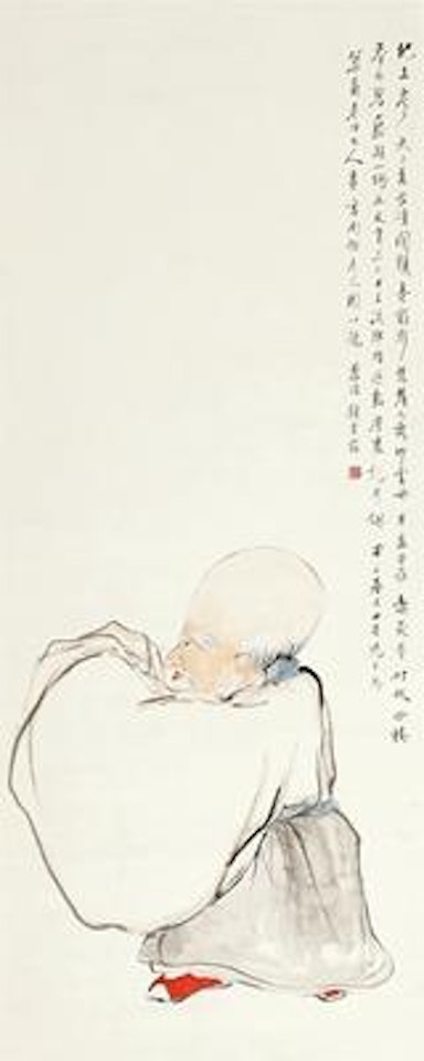 God of longevity ,
1924 by Yan Bolong