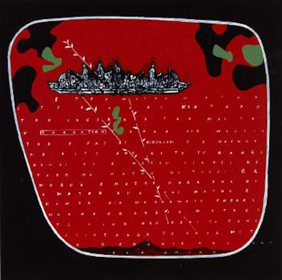 Stelliferous biblia IX I ,
2001 by Shane Cotton