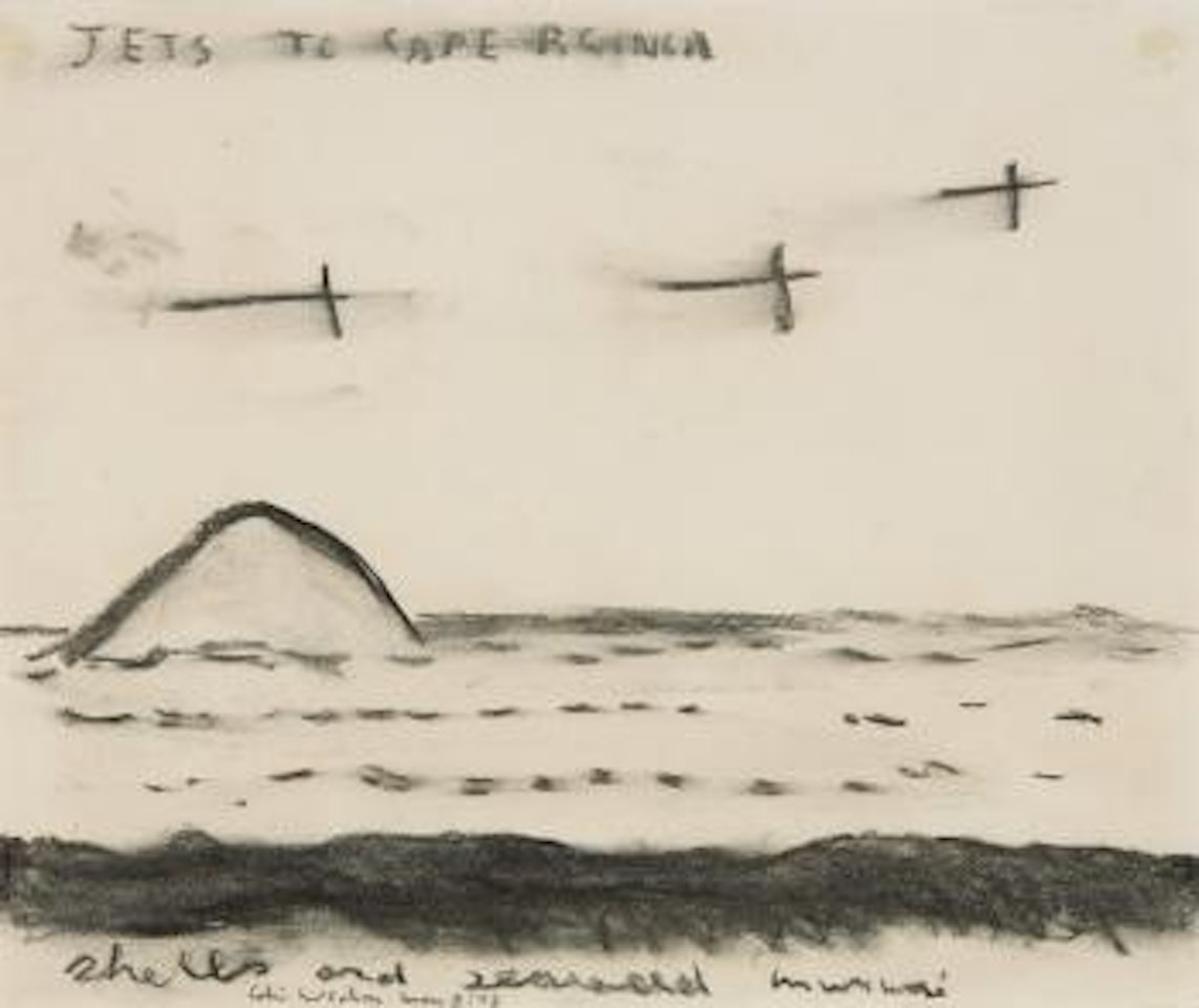 Jets to Cape Reinga ,
1973 by Colin Mccahon
