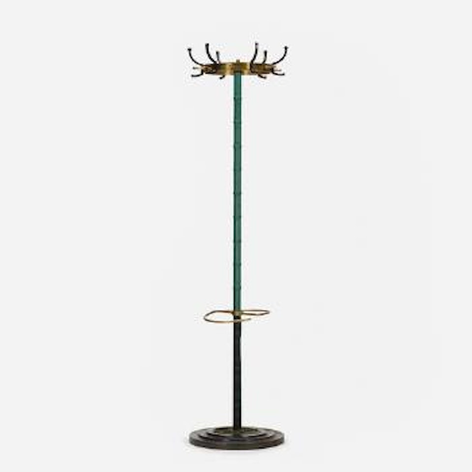 Coat rack ,
Circa
1950 by Jacques Adnet
