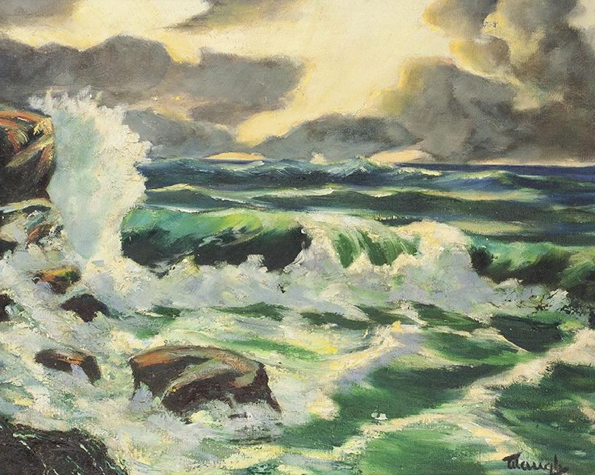The Crashing Wave by Frederick Judd Waugh