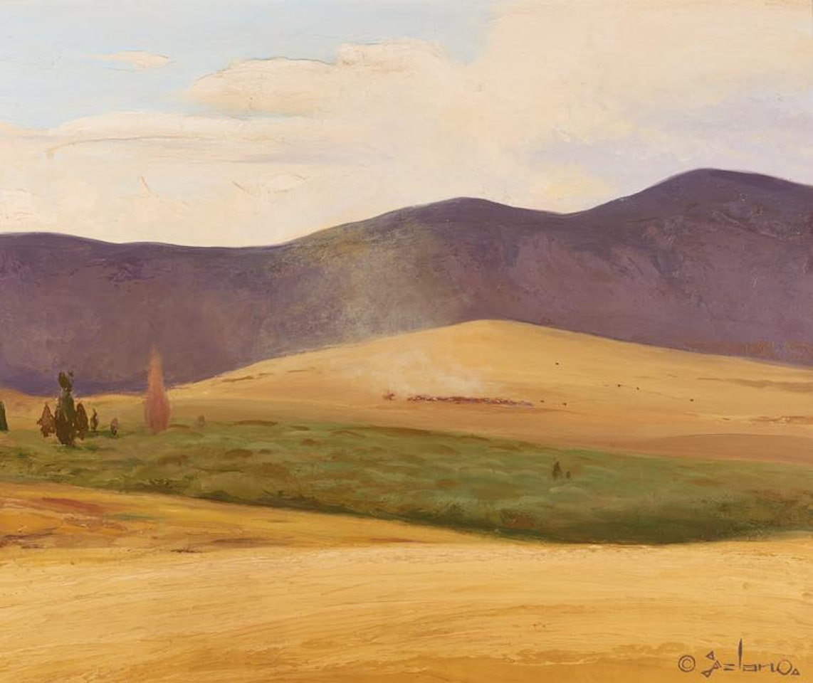 Cattle Country by Gerard Curtis Delano