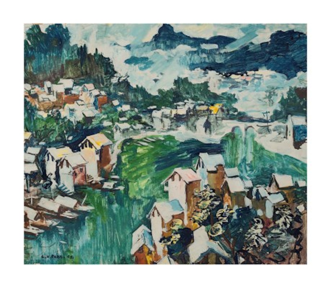 Untitled (Kashmir Landscape) by Sayed Haider Raza