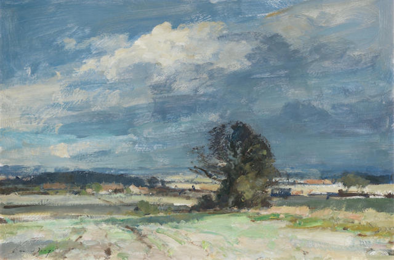 Landscape near Aylsham by Edward Seago