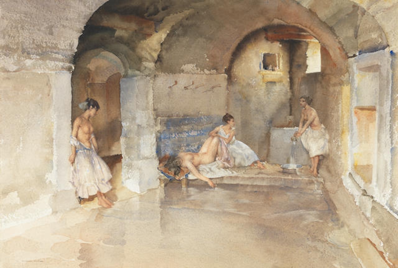 The flooded foreground by William Russell Flint