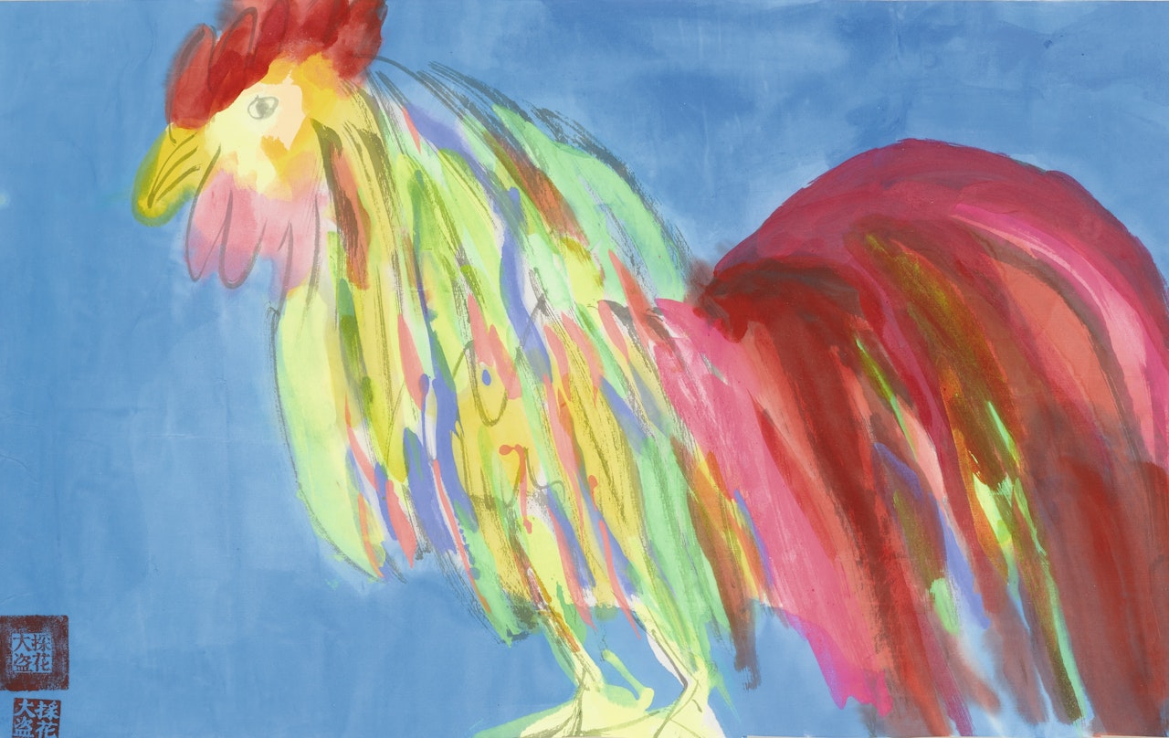ROOSTER by Walasse Ting