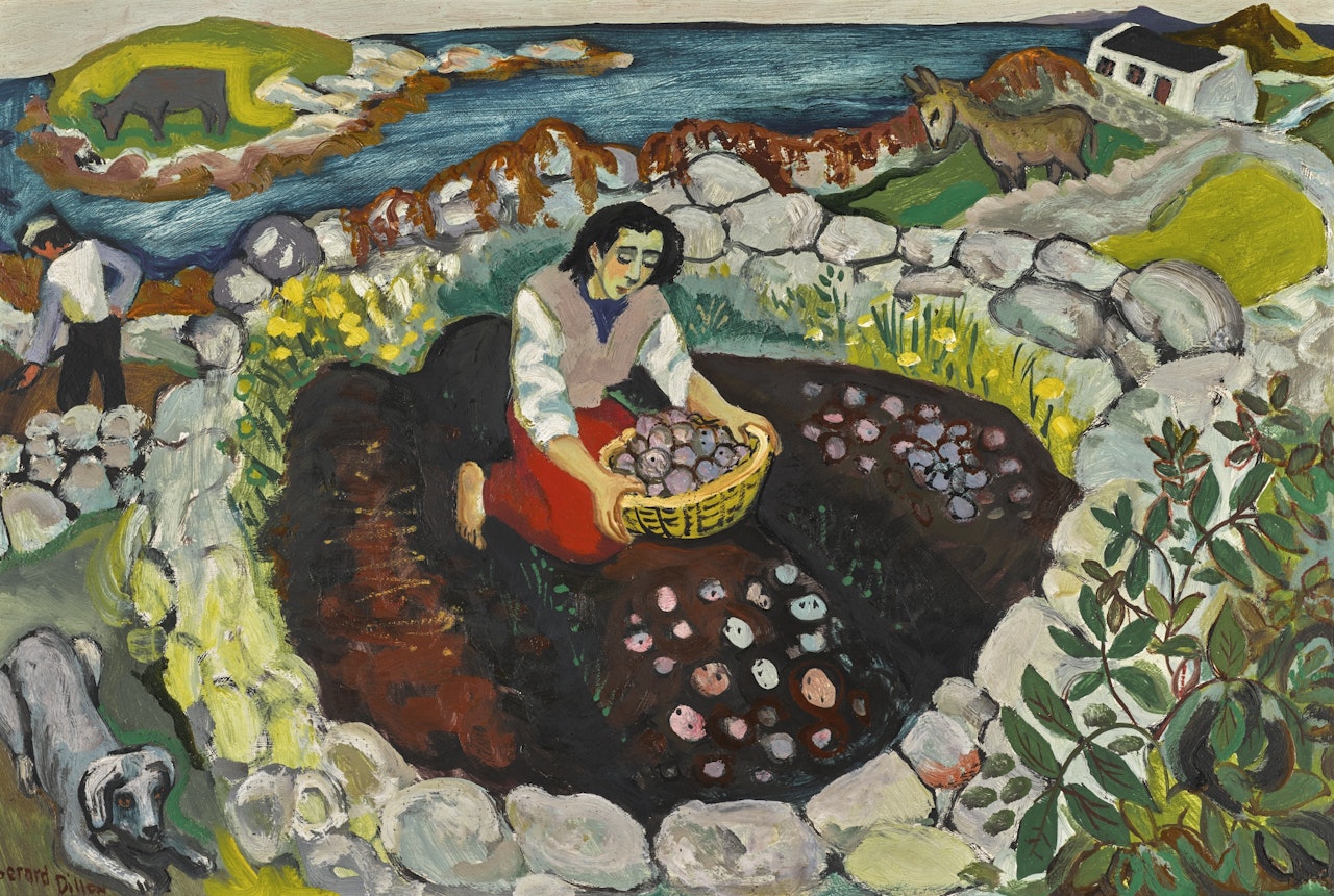 POTATO PATCH by Gerard Dillon
