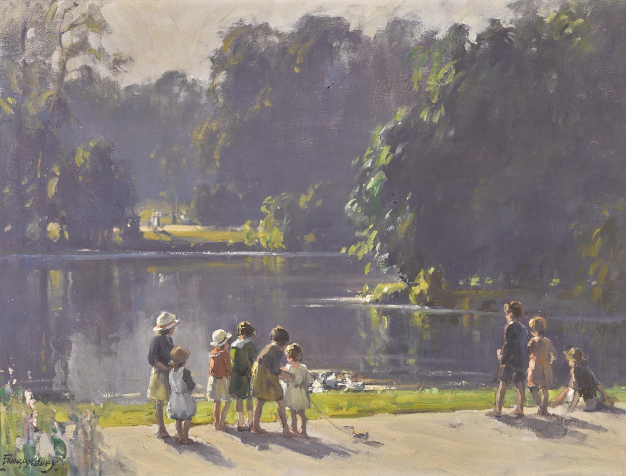 THE PARK POND by Frank Mckelvey