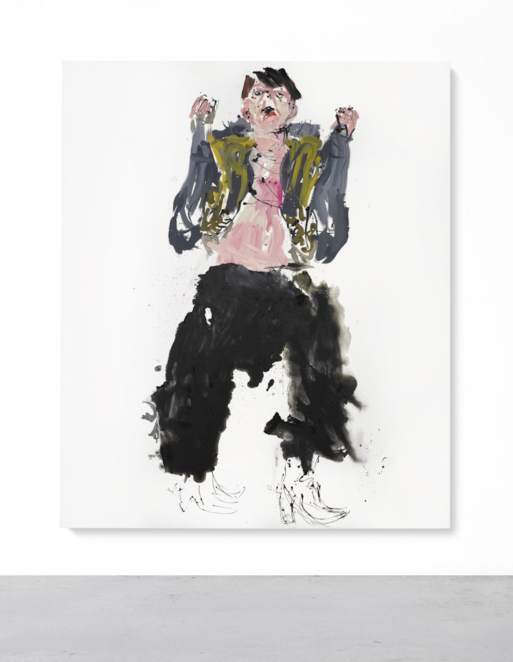 DER ABSPRUNG (REMIX) by Georg Baselitz