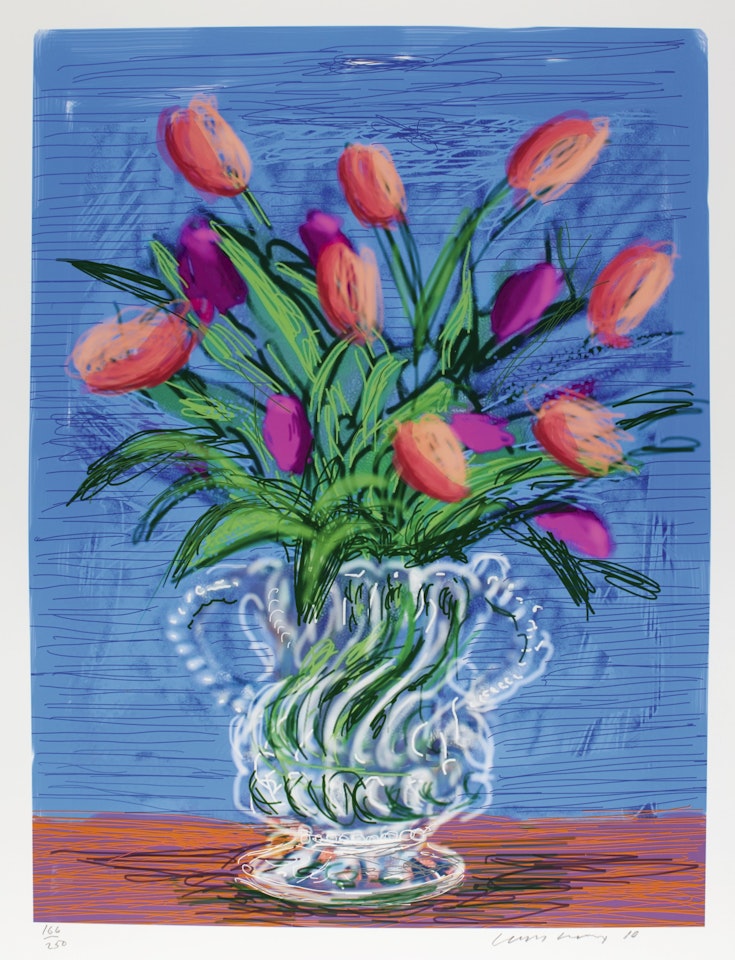FLOWERS by David Hockney