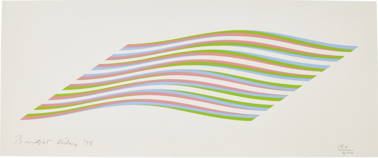UNTITLED (WAVE) (S. 20) by Bridget Riley