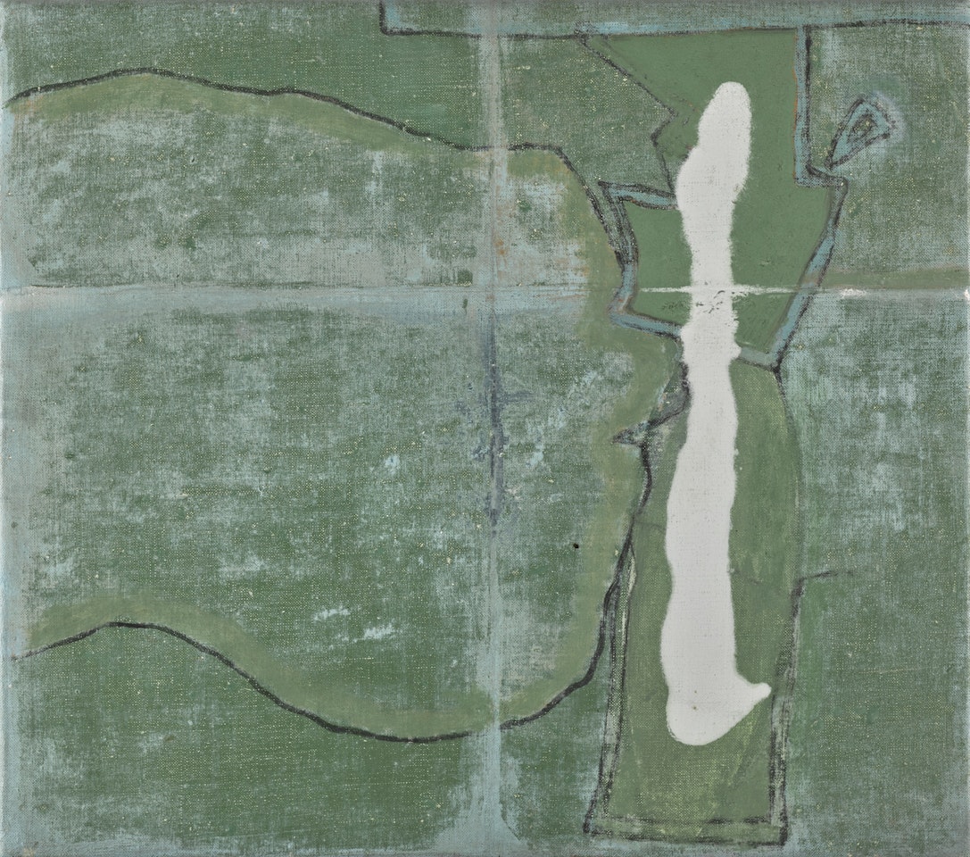 GREEN QUADRANT by Prunella Clough