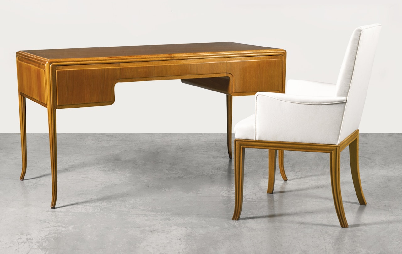 DESK AND CHAIR by Terence Harold Robsjohn-Gibbings