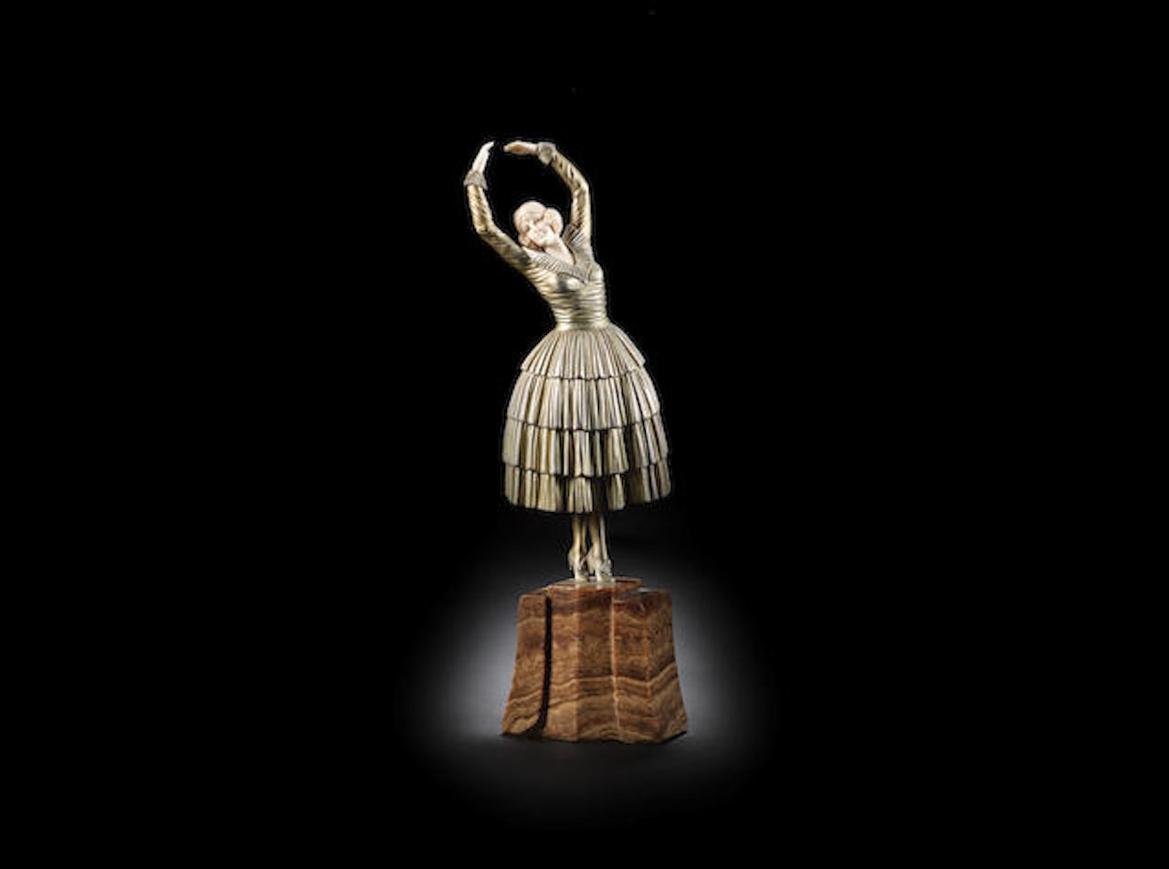 Cleo' (ballet dancer) by Demetre Chiparus