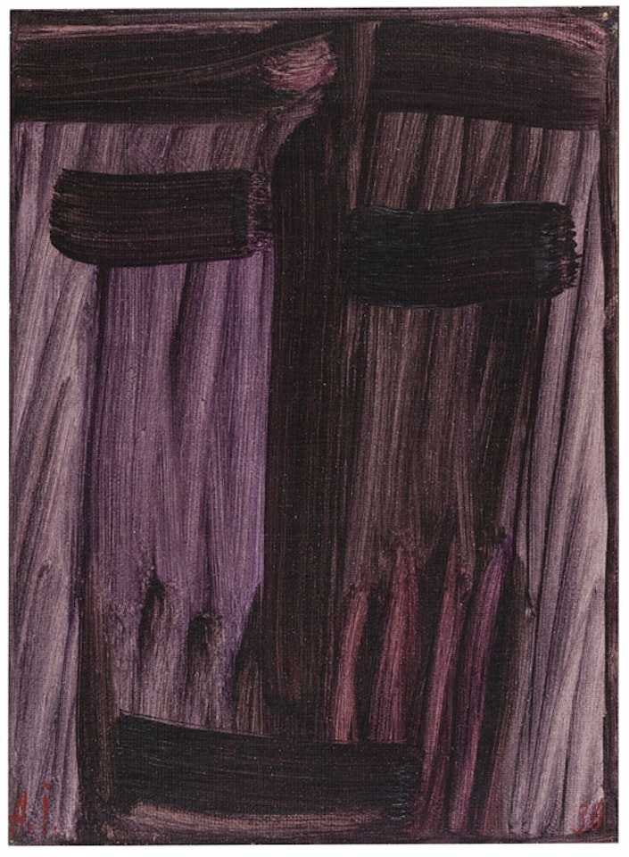 Grosse Meditation: Zärtlichkeit im Herbst by Alexej von Jawlensky