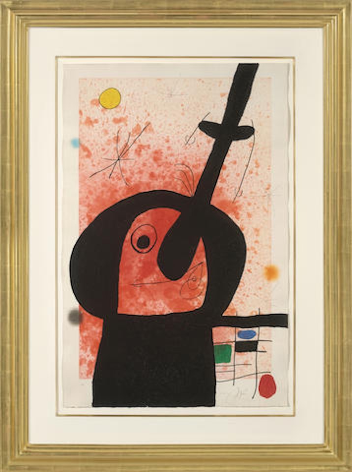 Le Penseur puissant by Joan Miró