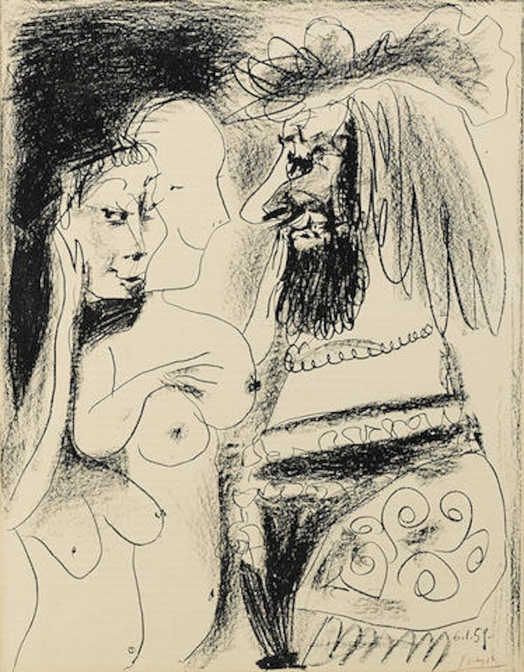 Le Vieux Roi by Pablo Picasso