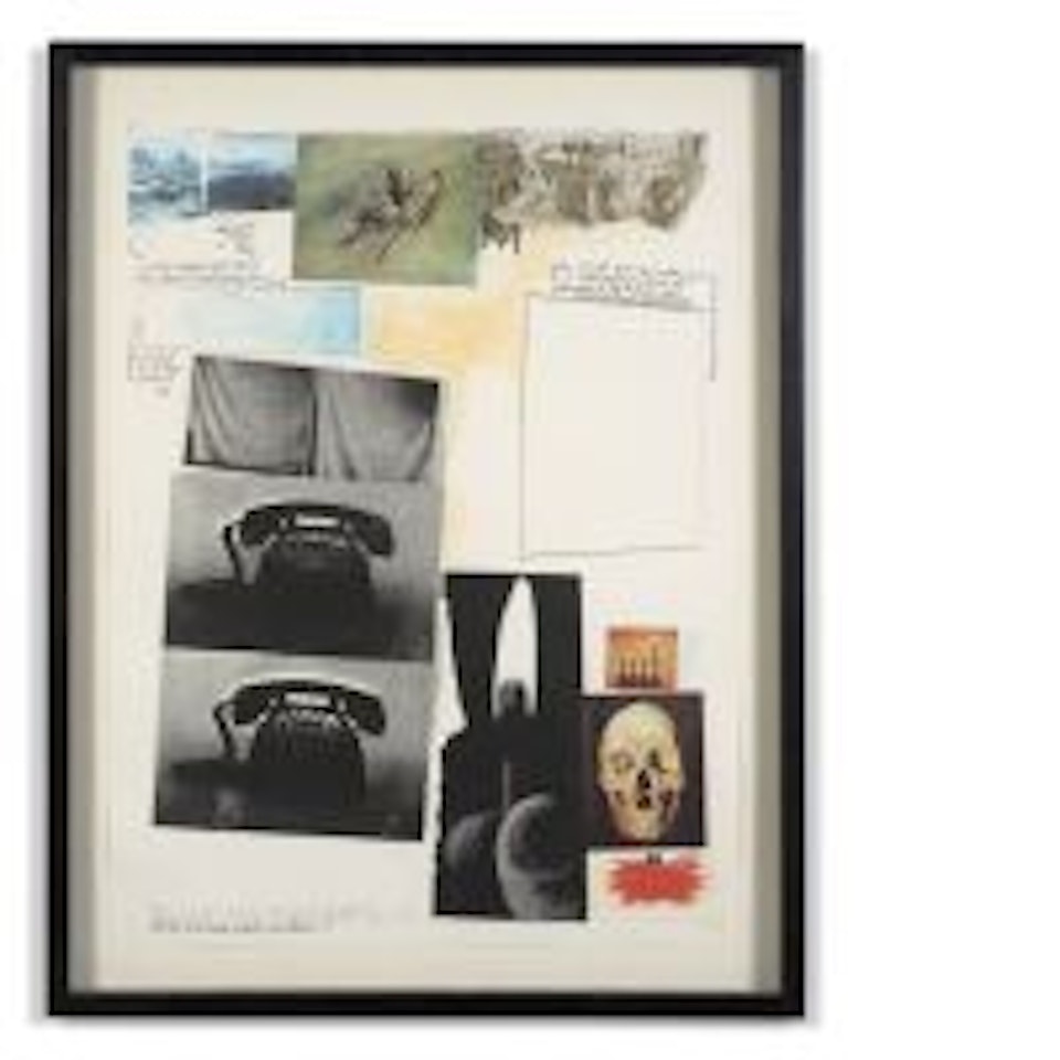 Poster for peace by Robert Rauschenberg