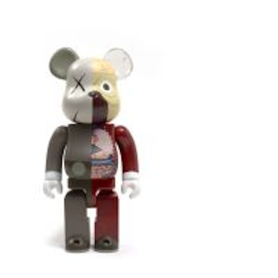 Dissected Companion: Be @ rbrick 400% (red version) by Kaws