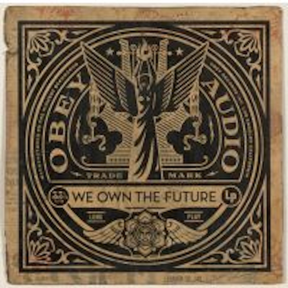 We own the future by Shepard Fairey