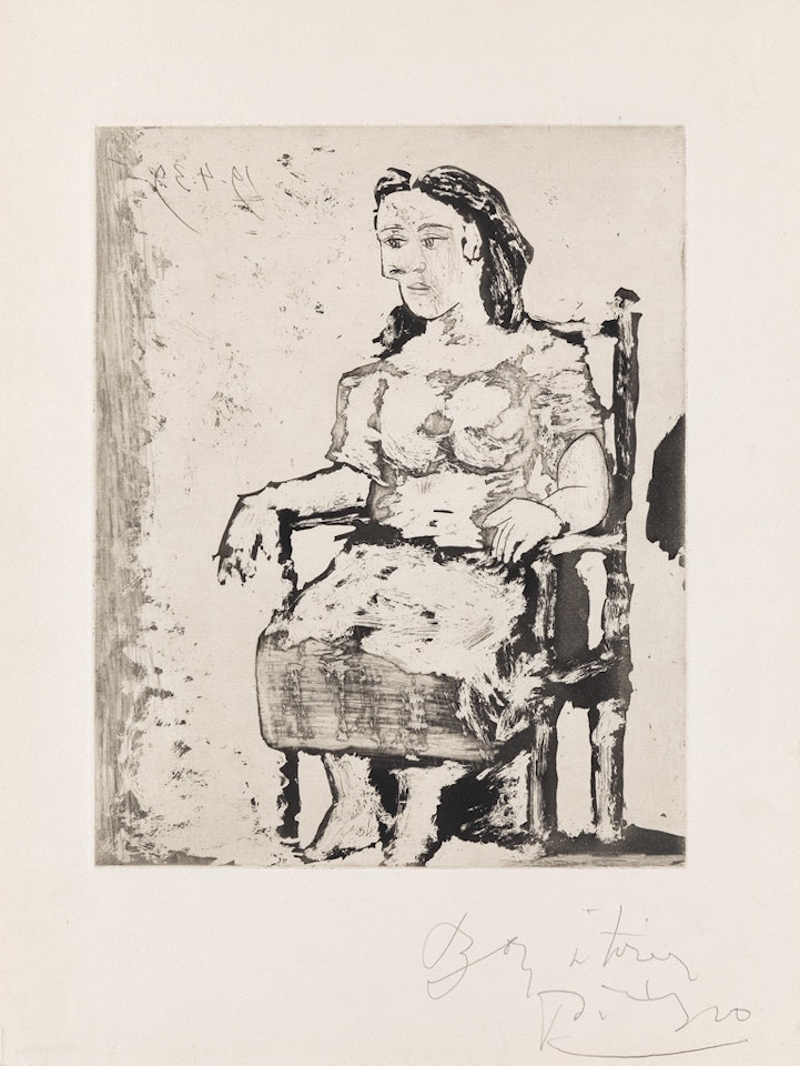 Femme Au Fauteuil II: Dora Maar by Pablo Picasso