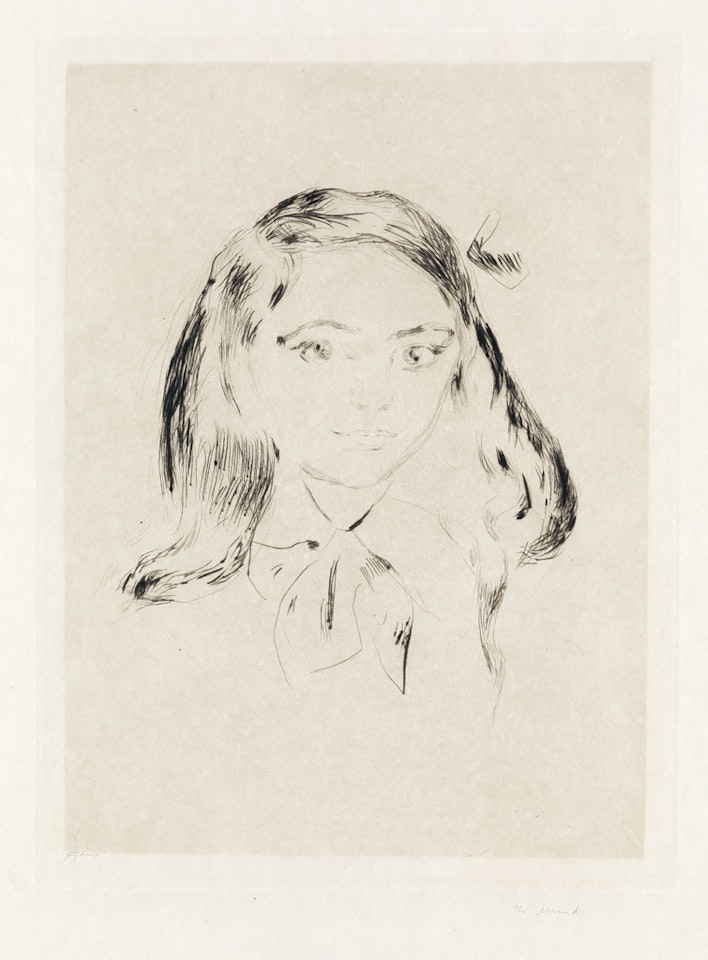 Suse Cassirer (Paul Cassirers Datter) by Edvard Munch