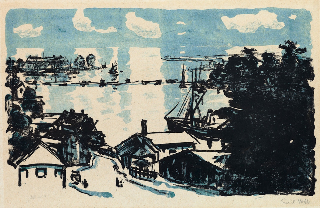 Bei Sonderburg by Emil Nolde
