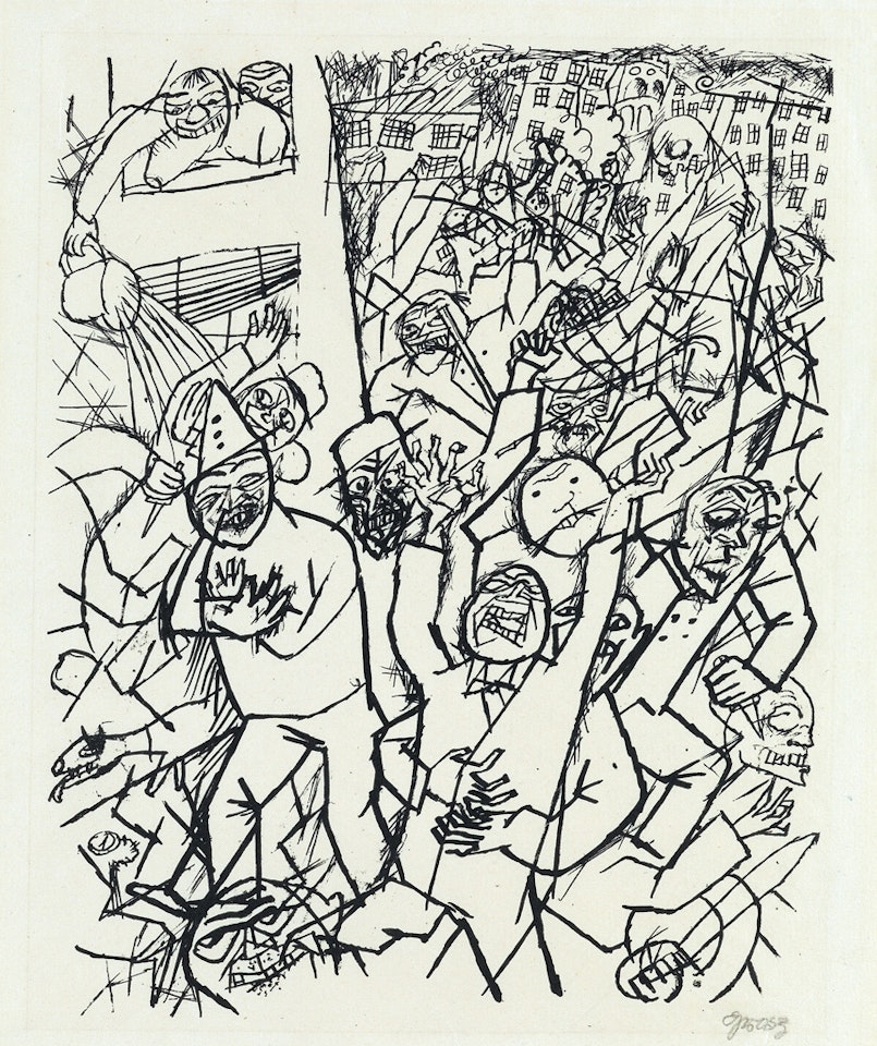 Blutiger Karneval by George Grosz
