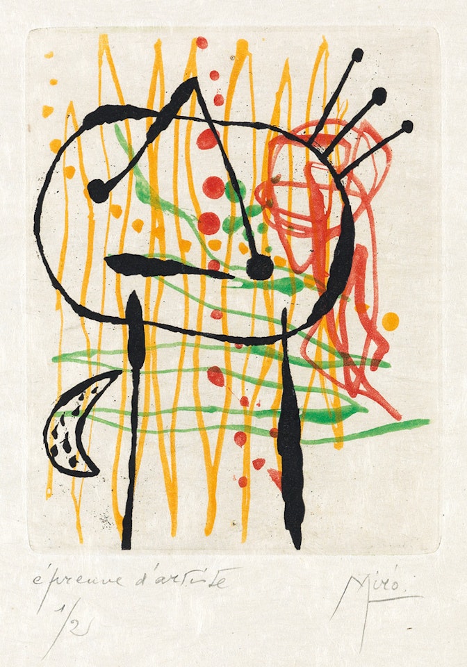 La Bague D'aurore by Joan Miró