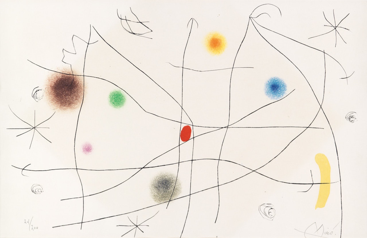 L'issue Dérobée by Joan Miró