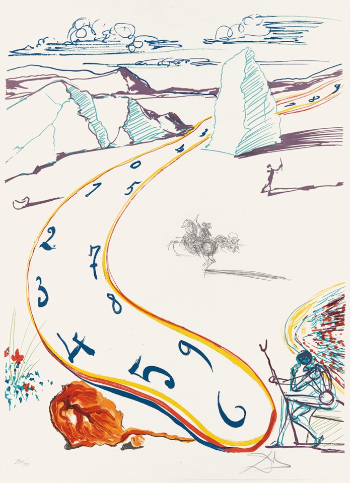 Imaginations And Objects Of The Future by Salvador Dali
