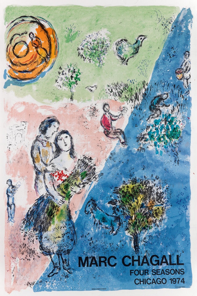 The Four Seasons by Marc Chagall