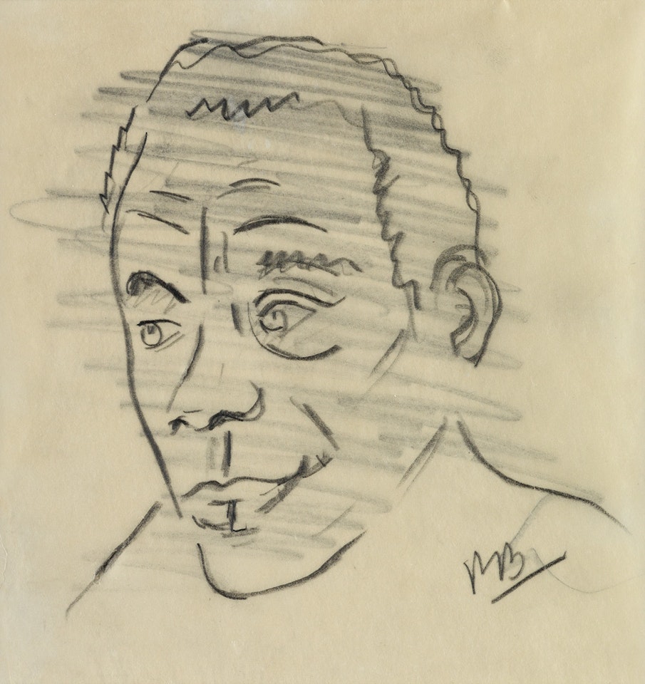 James Baldwin by Romare Bearden