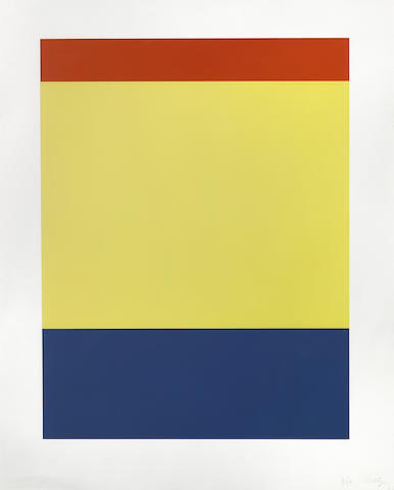 Red/Yellow/Blue by Ellsworth Kelly