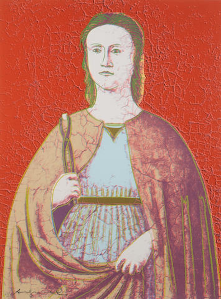 Saint Apollonia by Andy Warhol