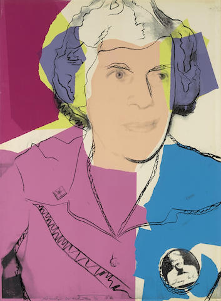 Lillian Carter by Andy Warhol